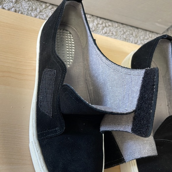 COM & SENS ‘Lidda’ Black Suede Platform Sneaker - Picture 7 of 8